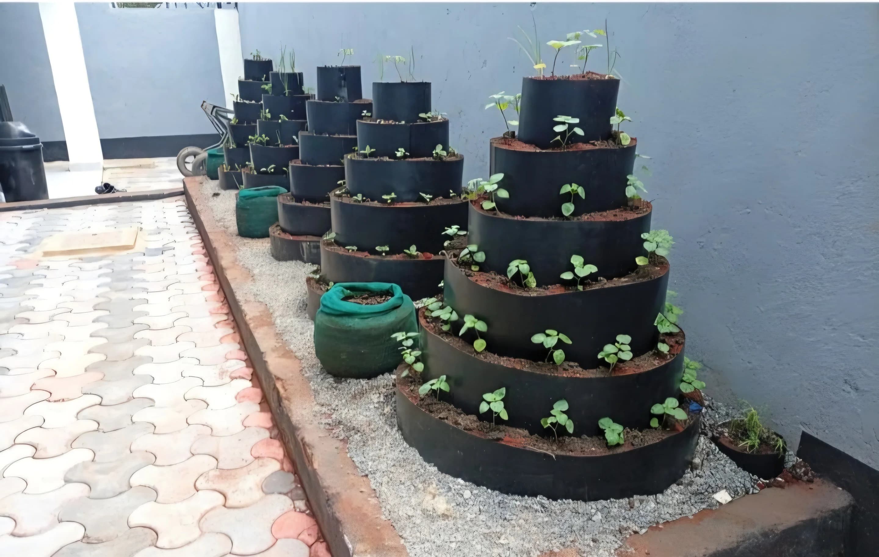 Multi-Storey Kitchen Gardens